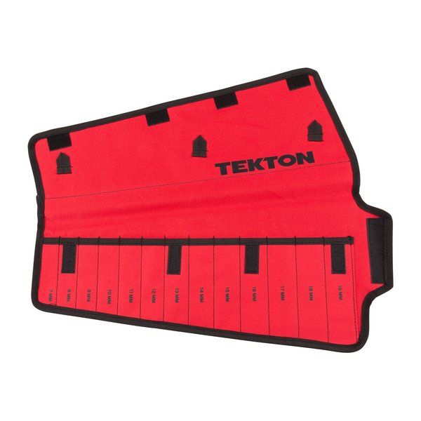 Tekton 13-Tool Combination Wrench Pouch (7-19 mm) 95841